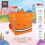 KUBO Kotak Penyimpanan 35 x 35 x 35 Cm Ocean Series Kumanomi/Clown Fish