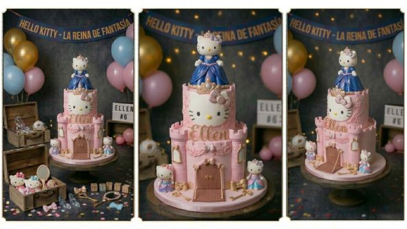 kue ulang tahun anak hello kitty princess